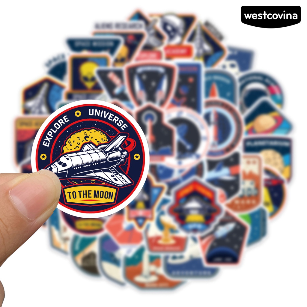 [WSTN] [WSTN]✎Bộ 52 Miếng Dán Hoạt Hình Graffiti Chống Thấm Nước Có Thể Tháo Rời