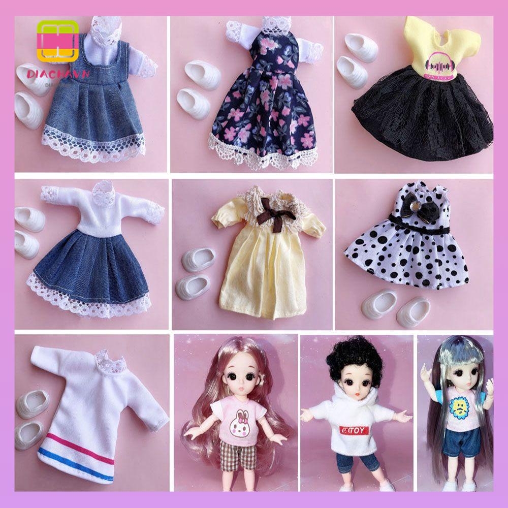 DIACHAVN Đầm Đồ Chơi Búp Bê Obitsu 11 Ob11 Ob11 Gsc 16~17cm Tỷ Lệ 1 / 12