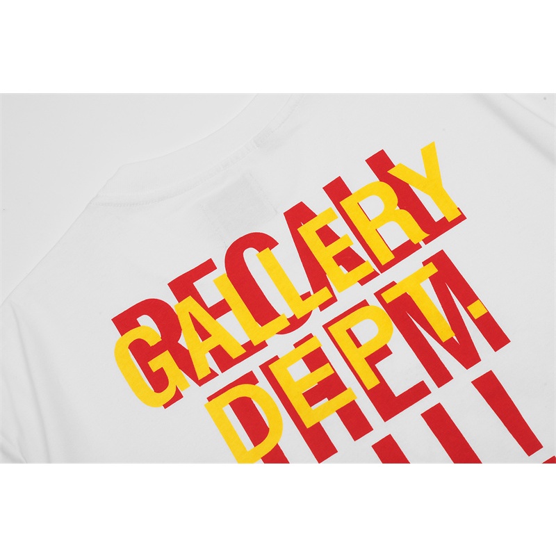 Tee GALLERY DEPT. Áo Thun Ngắn Tay In Họa Tiết Thời Trang Chất Lượng Cao