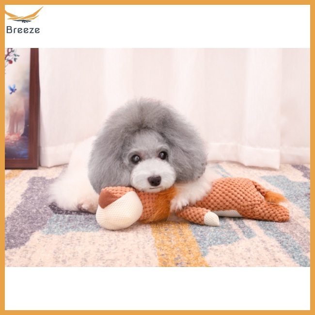 Đồ Chơi Nhồi Bông Hình Động Vật Hoạt Hình Chống Cắn Làm Sạch Răng Cho Thú Cưng