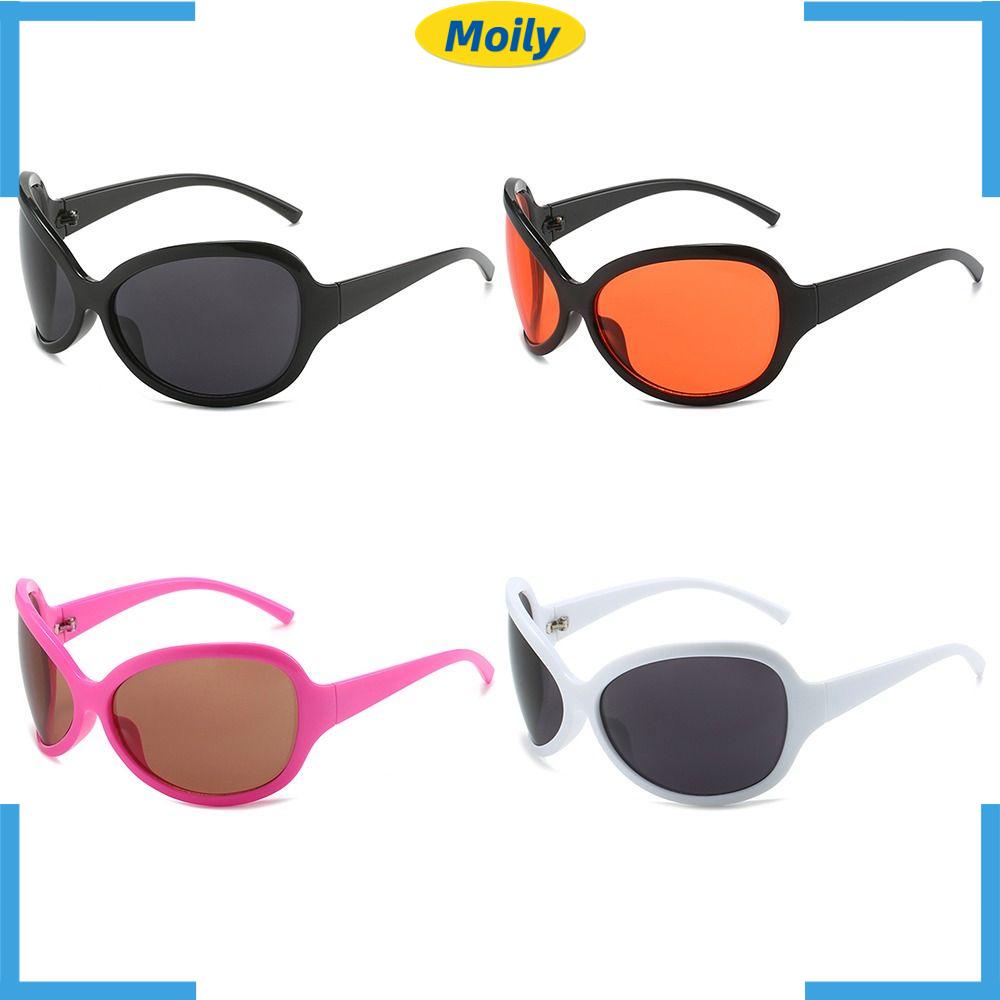 MOILYVN Kính Mát Hip Hop Y2K Oversized