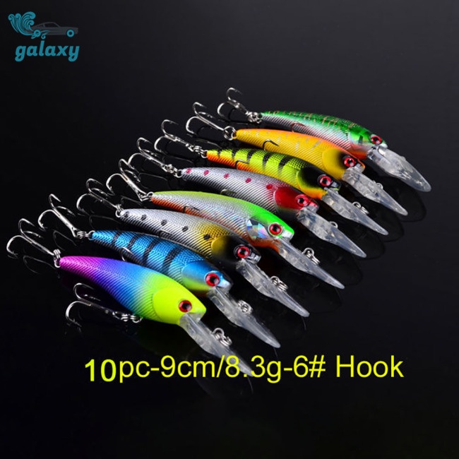 Galaxy Set 20 Mồi Giả Nhử Cá Nhiều Loại Chuyên Nghiệp