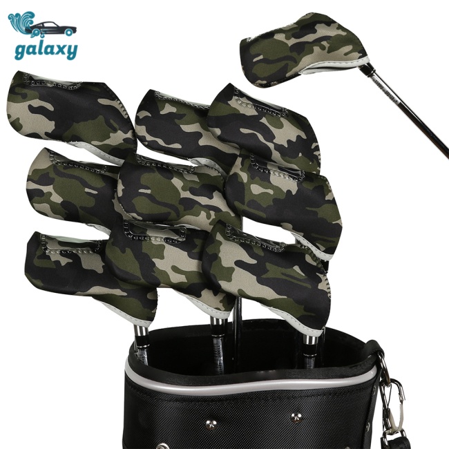 Galaxy Set 10 Vỏ Bọc Đầu Gậy Đánh Golf Nhiều Màu