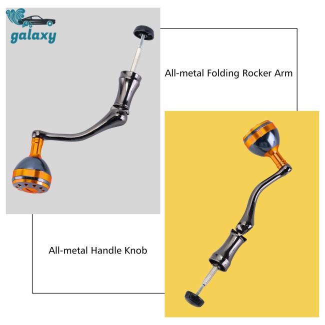 Galaxy Tay Quay Máy Câu Cá Thay Thế Bằng Kim Loại Chống Rỉ Nhiều Màu Sắc Cho 1000-7000