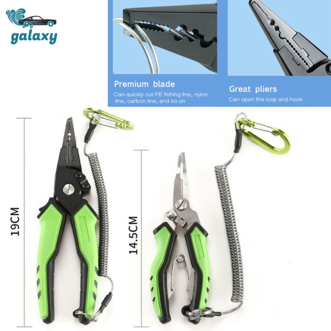 Galaxy Kìm Câu Cá Đa Năng Bằng Hợp Kim Nhôm