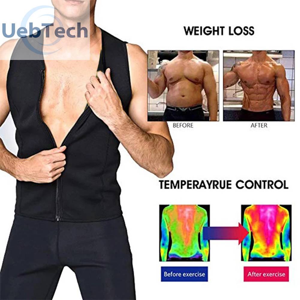 Áo Định Hình Cơ Thể Chất Liệu Cao Su Tổng Hợp Co Giãn Dành Cho Nam Giới