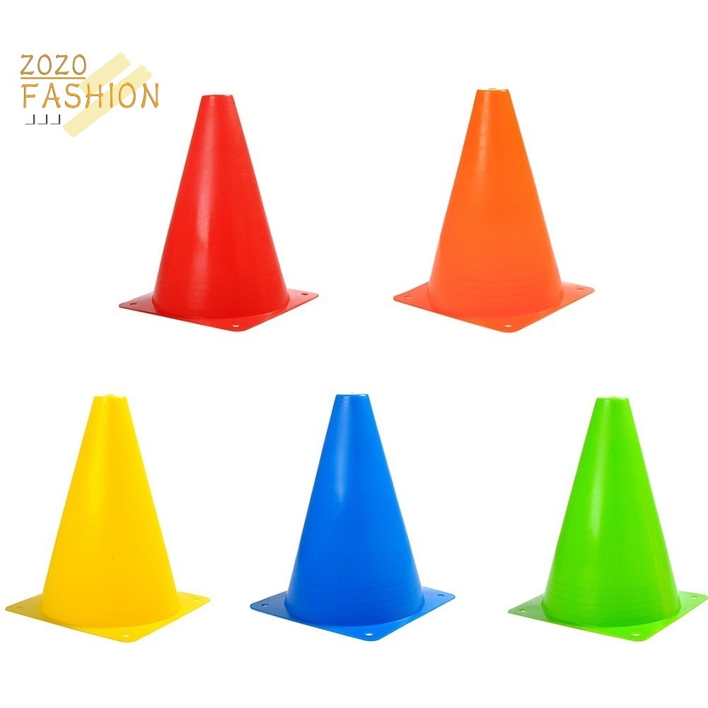 Set 10 Biển Báo Chống Xoắn Hình Nón Bằng Nhựa Dùng Luyện Tập Đá Banh / Bóng Rổ
