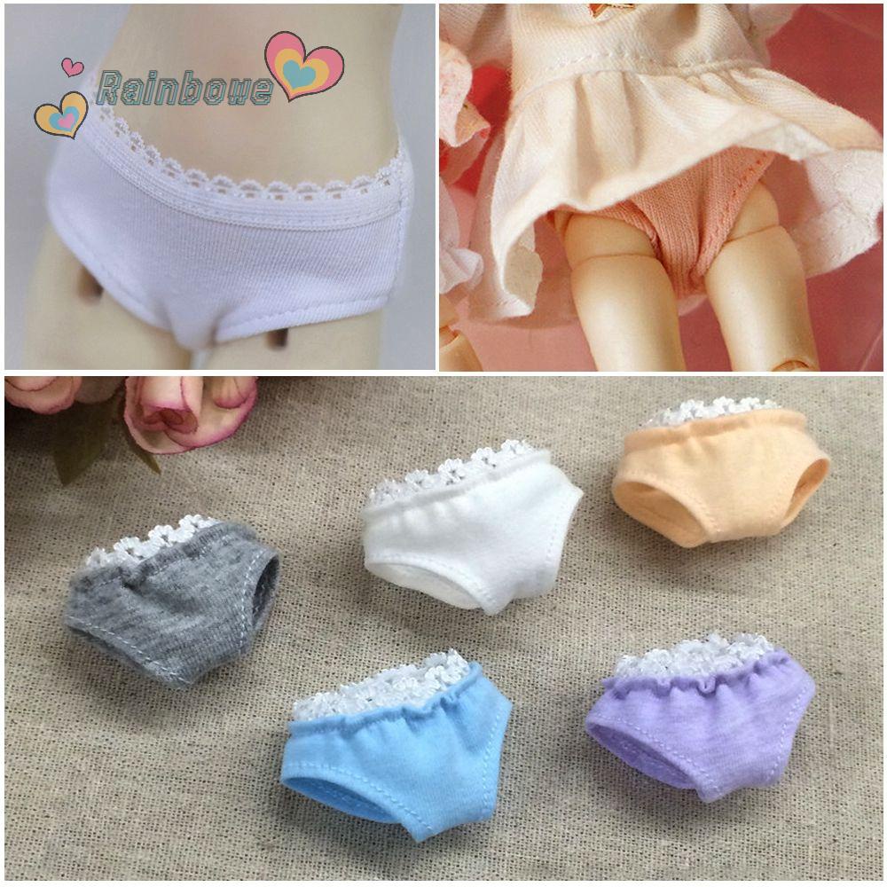 RAINBOW Quần Lót Ren Xinh Xắn Dành Cho Búp Bê Tỉ Lệ 1 / 6 1 / 3