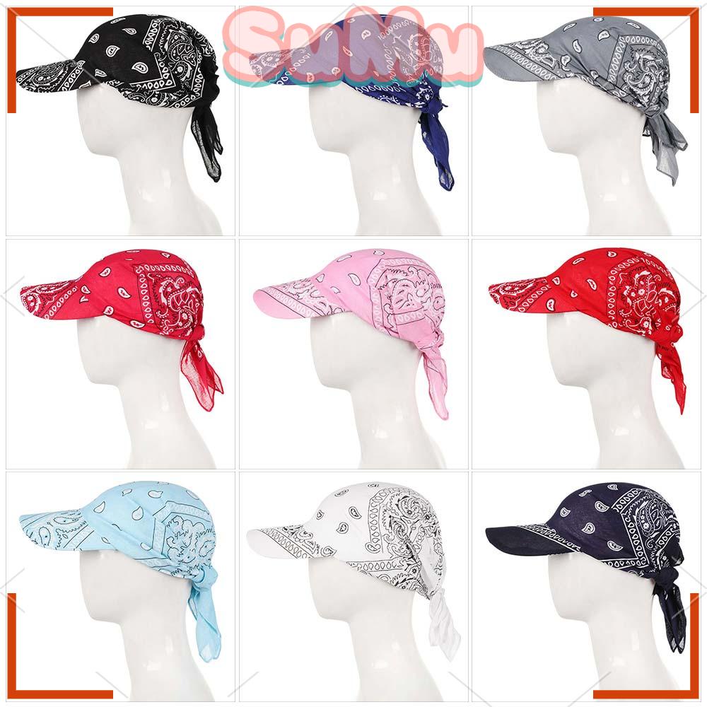 SUMU Mũ Lưỡi Trai Kèm Khăn Choàng Cotton Mềm Mại Cho Nam Nữ