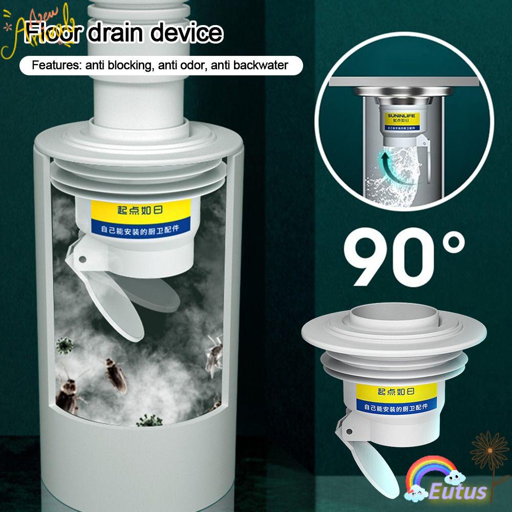 Vỏ Bọc Cống Thoát Nước Sàn Nhà Tắm Chống Tĩnh Điện Chống Mùi Hôi Màu Trắng