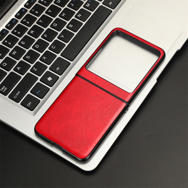 Ốp Điện Thoại Da PU + PC Cho Motorola Razr 40 Ultra Case 2023 Motorola Moto Razr 40 Ultra