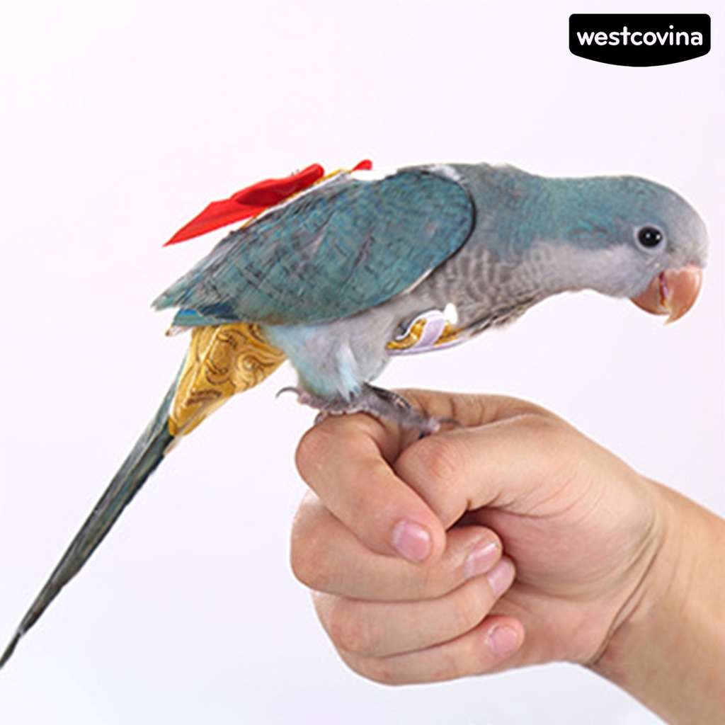 [COD]♞Tã Khăn Thắt Nơ Phong Cách Hanfu Cổ Điển Thời Trang Có Thể Điều Chỉnh Dành Cho Chim / Thú Cưng