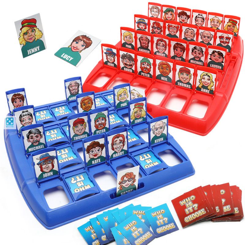 Trò chơi board game Who is it boardgame Tôi là ai 96 thẻ dành cho 2 người chơi vui nhộn giảm stress