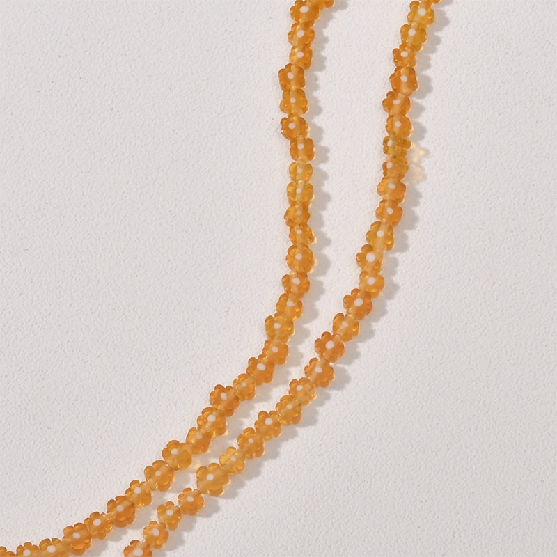 Hạt Thủy Tinh Nhỏ 4-7mm Nhiều Màu Sắc Làm Trang Sức Thủ Công