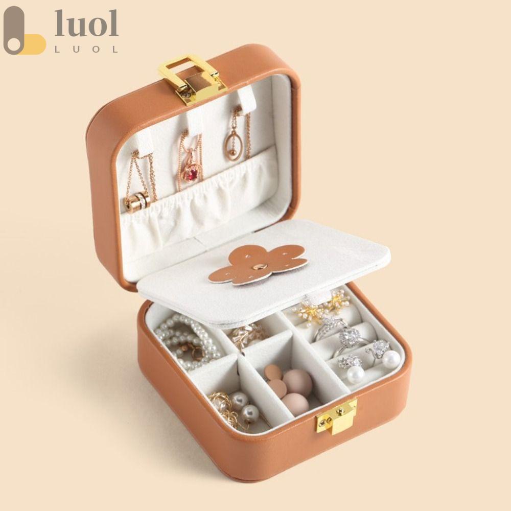 LUOL Hộp Đựng Trang Sức Cao Cấp Ốp