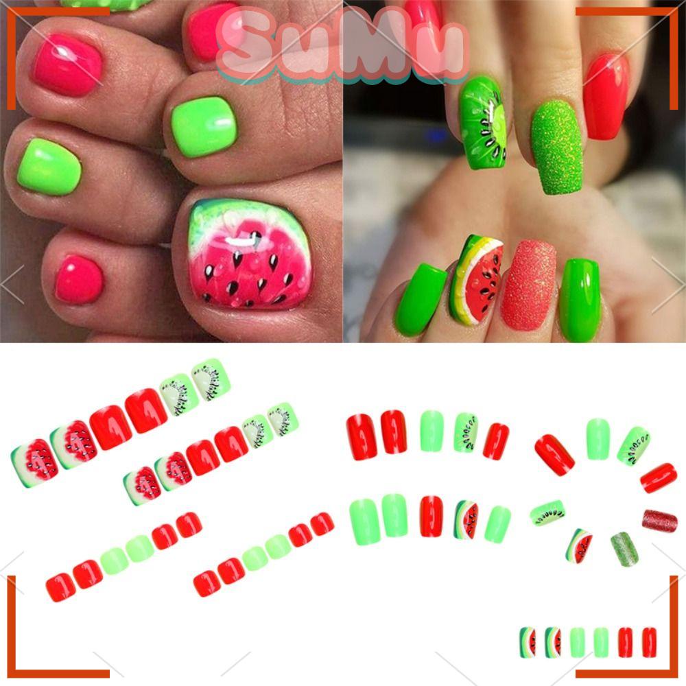 Móng Chân Giả Thời Trang Có Thể Tháo Rời Cho Nữ