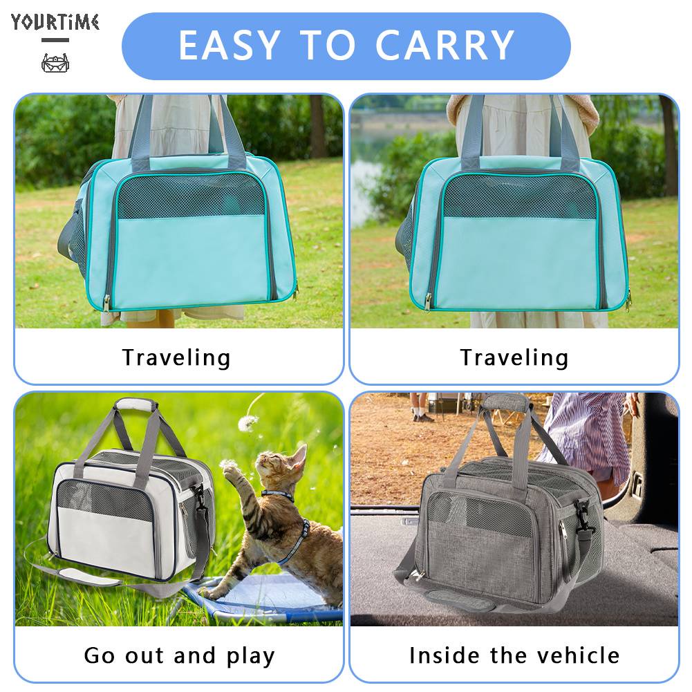 Túi Địu Thú Cưng Thoáng Khí Chống Thấm Nước Siêu Nhẹ Tiện Dụng Mang Theo Du Lịch