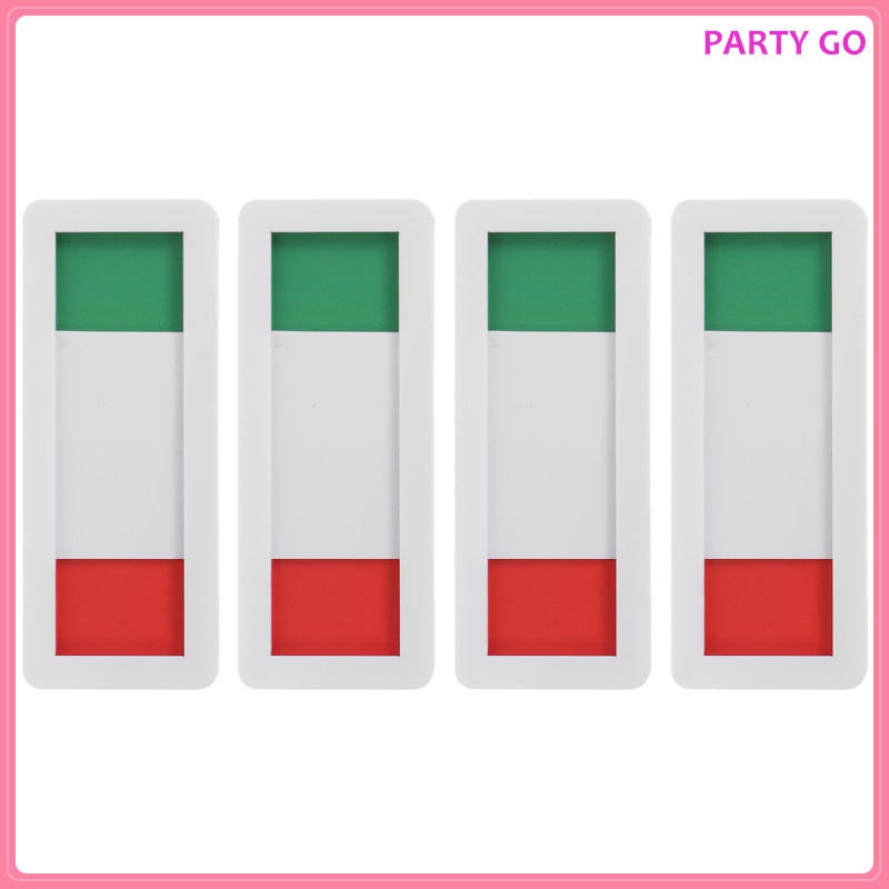 Set 4 Biển Báo Riêng Tư Gắn Cửa Trượt Tiện Dụng