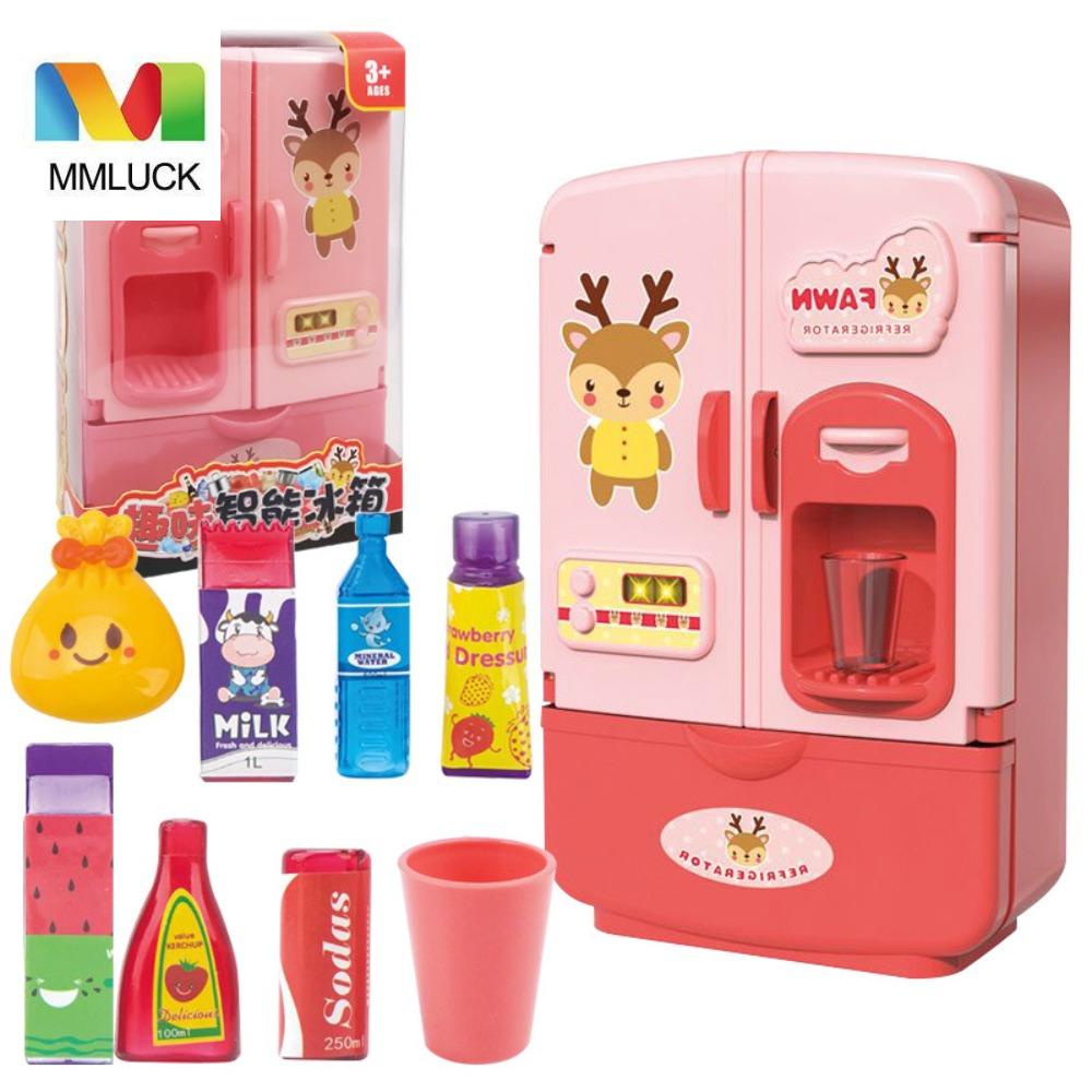 MMLUCK Mô Hình Tủ Lạnh Hai Cửa Trang Trí Nhà Búp Bê