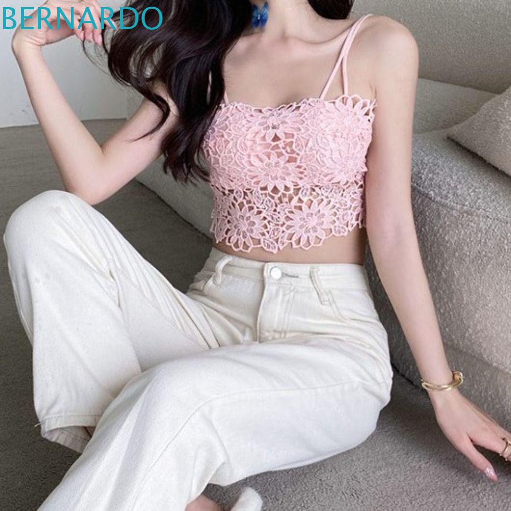 Bernardo Áo Ngực Hàn Quốc Sex Có Đệm Ngực Mềm Mại Thoải Mái Hình Cánh Hoa Cho Nữ