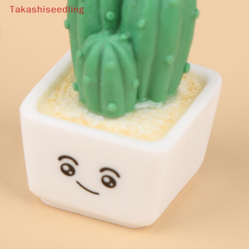 1 Phụ Kiện Trang Trí Bảng Điều Khiển Trung Tâm Ô Tô Hình Thỏ Xương Rồng Bằng Nhựa Resin