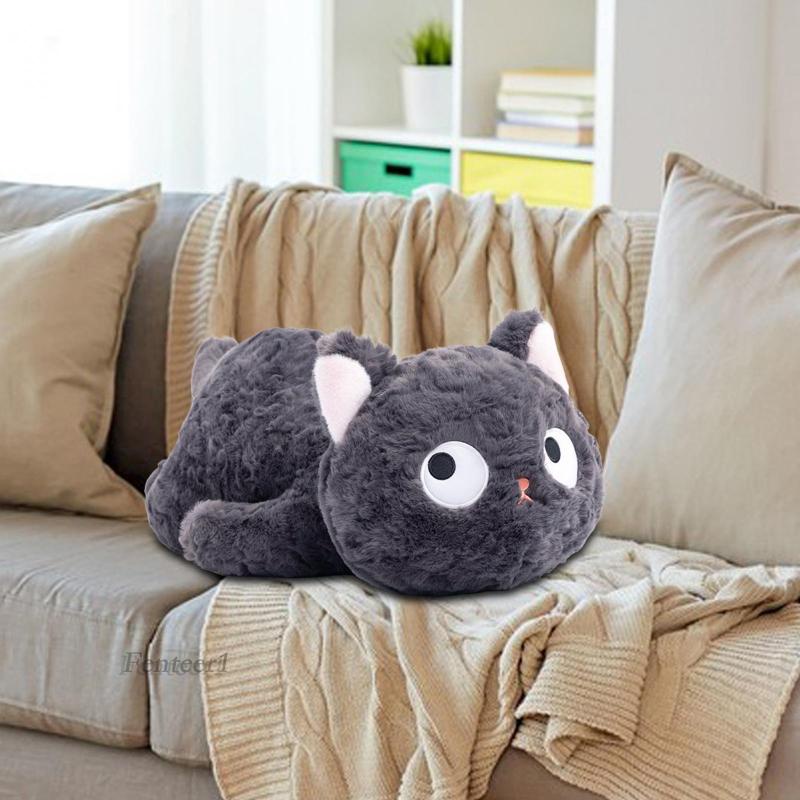 [Fenteer1] Đồ Chơi Mèo Nhồi Bông 23cm Đáng Yêu Dành Cho Nữ