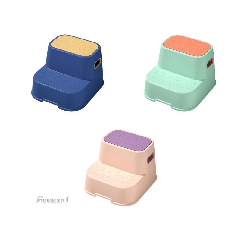 [Fenteer1] Bậc Thang Đôi Cho Bé Chơi / Phòng Tắm / Sàn Nhà