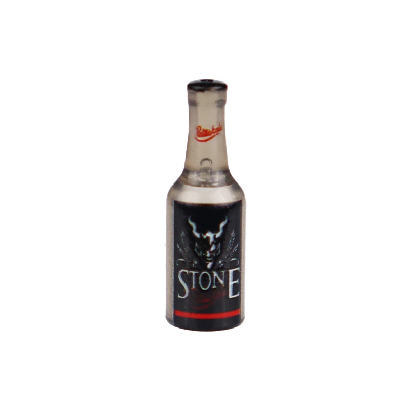 Alcohol Khối Đồ Chơi Xây Dựng Chai Rượu Vang Quà Tặng Cho Bé Trai Bé Gái Thành Phố