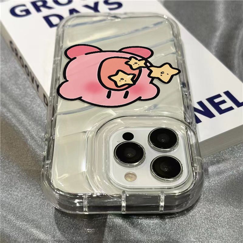 Ốp Điện Thoại Mềm Trong Suốt In Hình Hoạt Hình Dễ Thương Cho iPhone14promax 1312 / 11 7 / 8plus xr / sins U6UE