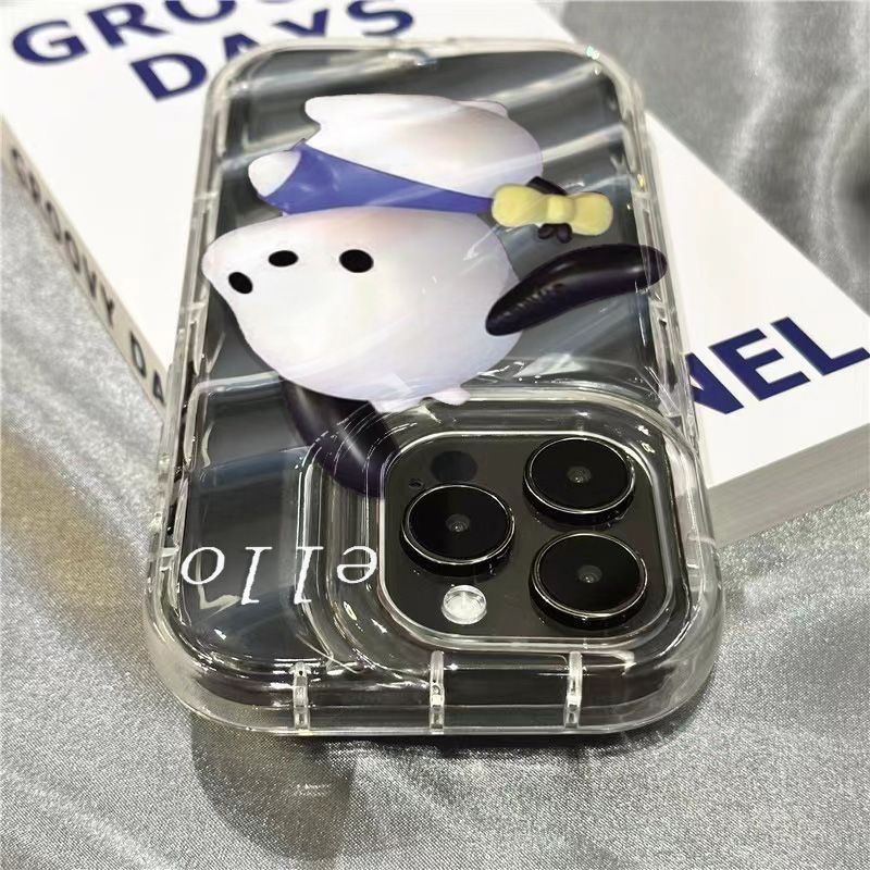 Ốp Điện Thoại Mềm Trong Suốt In Hình Chó Pacha 7sins Dễ Thương Cho Iphone 14Promax 11 / plus / Apple 1312 / 8 Xr A6QS