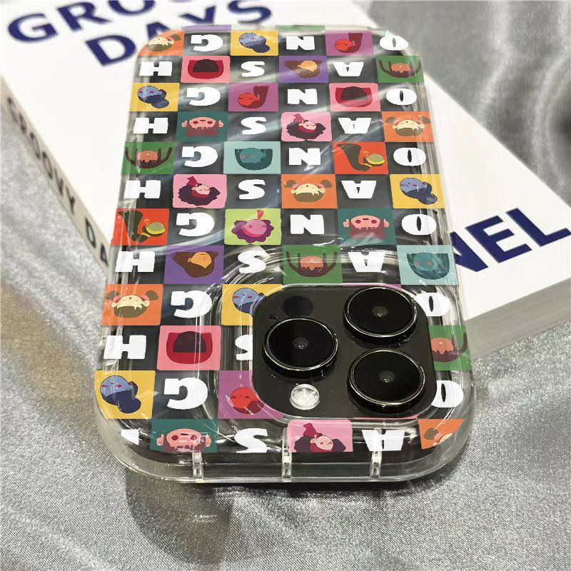 Ốp Điện Thoại Mềm Trong Suốt In Hình Chân Dung Và Chữ Dễ Thương Cho Iphone 14Promax 1312 / 11 7 / 8plus xr / sins 2ECQ
