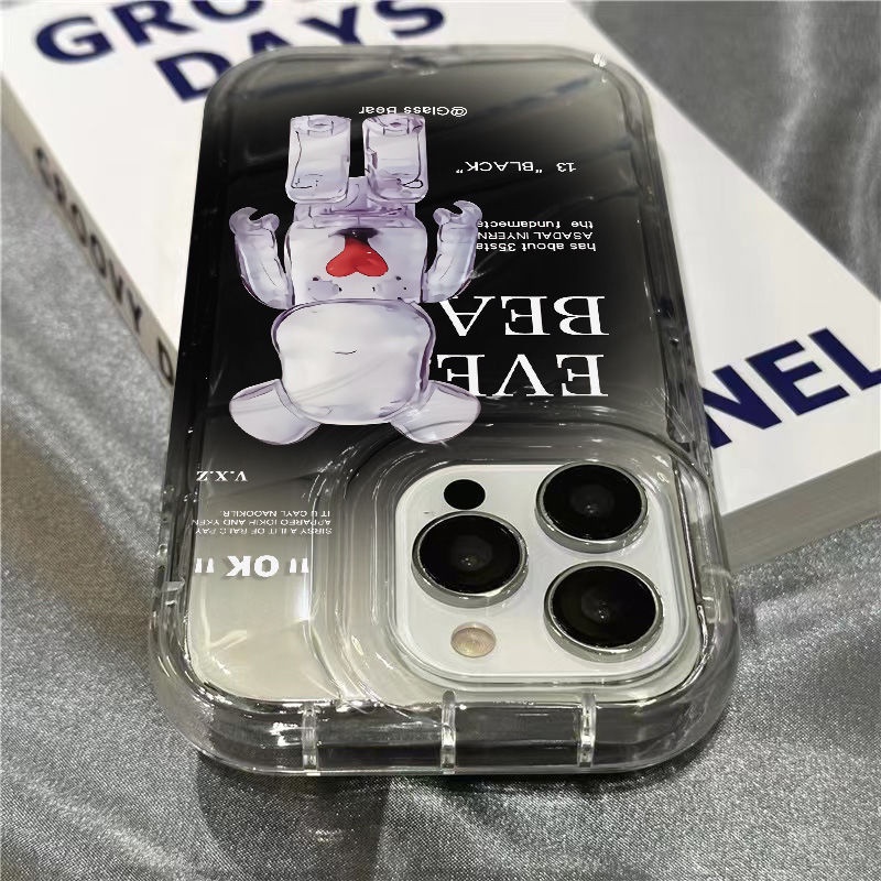Ốp Điện Thoại Trong Suốt In Hoạ Tiết Sins / Dễ Thương Xinh Xắn Dành Cho Iphone xr111312Ốp Điện Thoại Dẻo Họa Tiết Hoạt Hình Chú Gấu Violent Dễ Thương Cho Iphone14Promax 8 / 7Iphone14