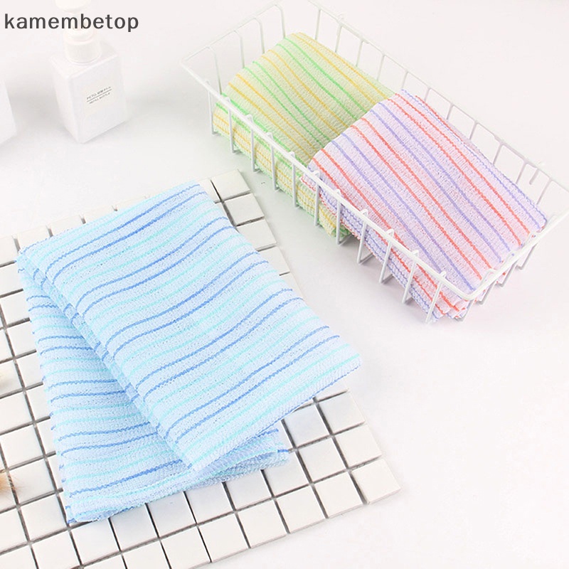 Khăn Tắm Dài Bằng Viscose Loại Bỏ Tế Bào Chết Kích Thước 30x90cm