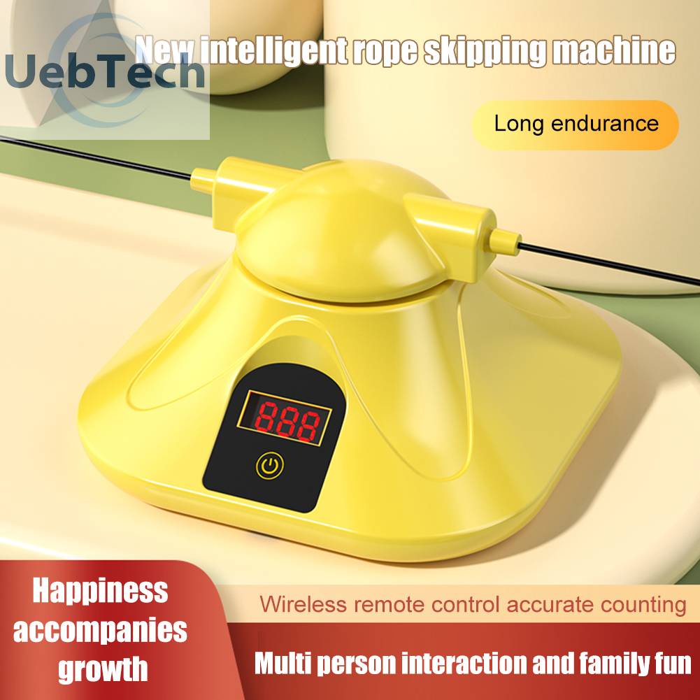 Dây Nhảy Đếm Bước Thông Minh Hỗ Trợ Luyện Tập Thể Hình Tại Nhà