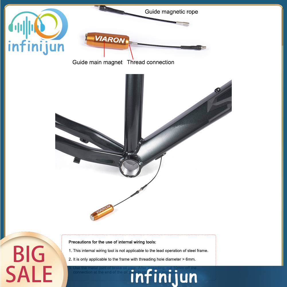 Dụng Cụ Dẫn Dây Cáp Thủy Lực Bên Trong Xe Đạp