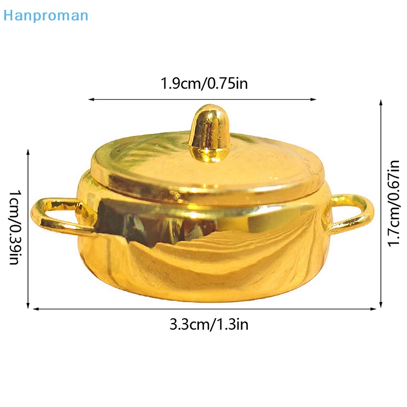 Mô Hình Nồi Lẩu Mini Tỉ Lệ 1: 12 Trang Trí Nhà Búp Bê