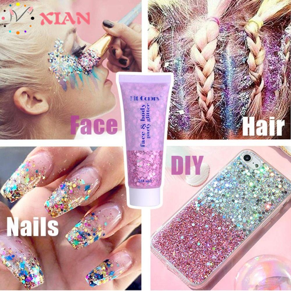 XIANTIN Phấn Mắt Dạng Lỏng Màu Kim Tuyến Lấp Lánh Cho Nữ