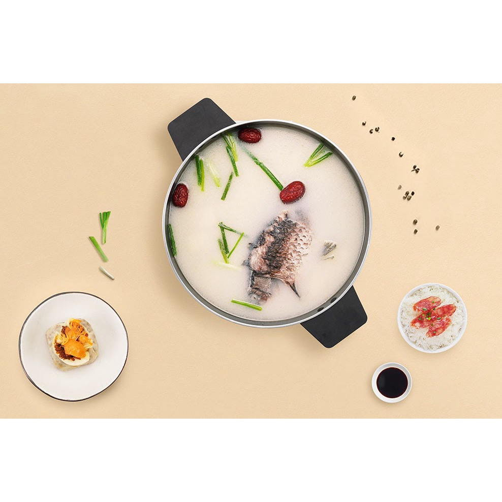 Nồi đa năng Zhiwuzhu ZGTGZE1TCM tiện lợi dùng được cho bếp điện từ chính hãng - Minh Tín Shop