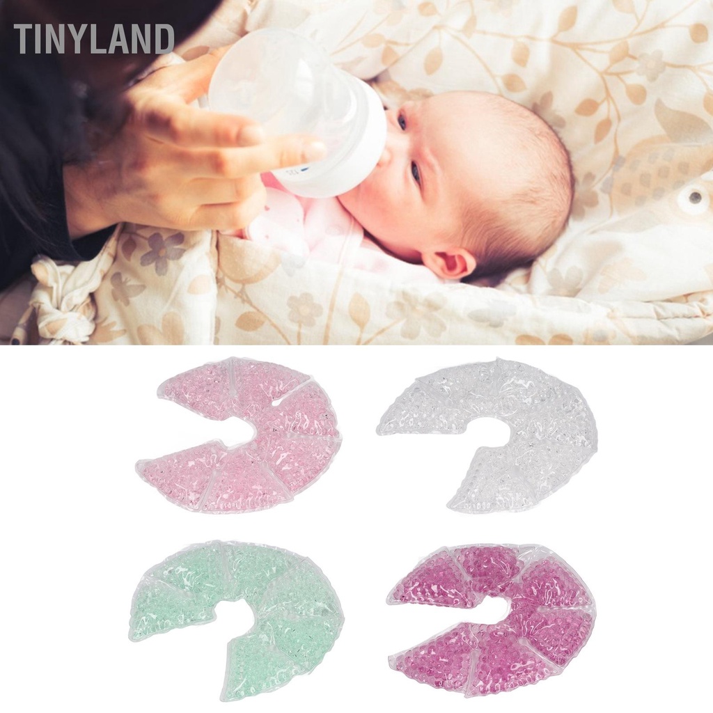 TinyLand Túi chườm nóng lạnh Giảm sưng đau Nạo vét tuyến vú Miếng gel cho con bú