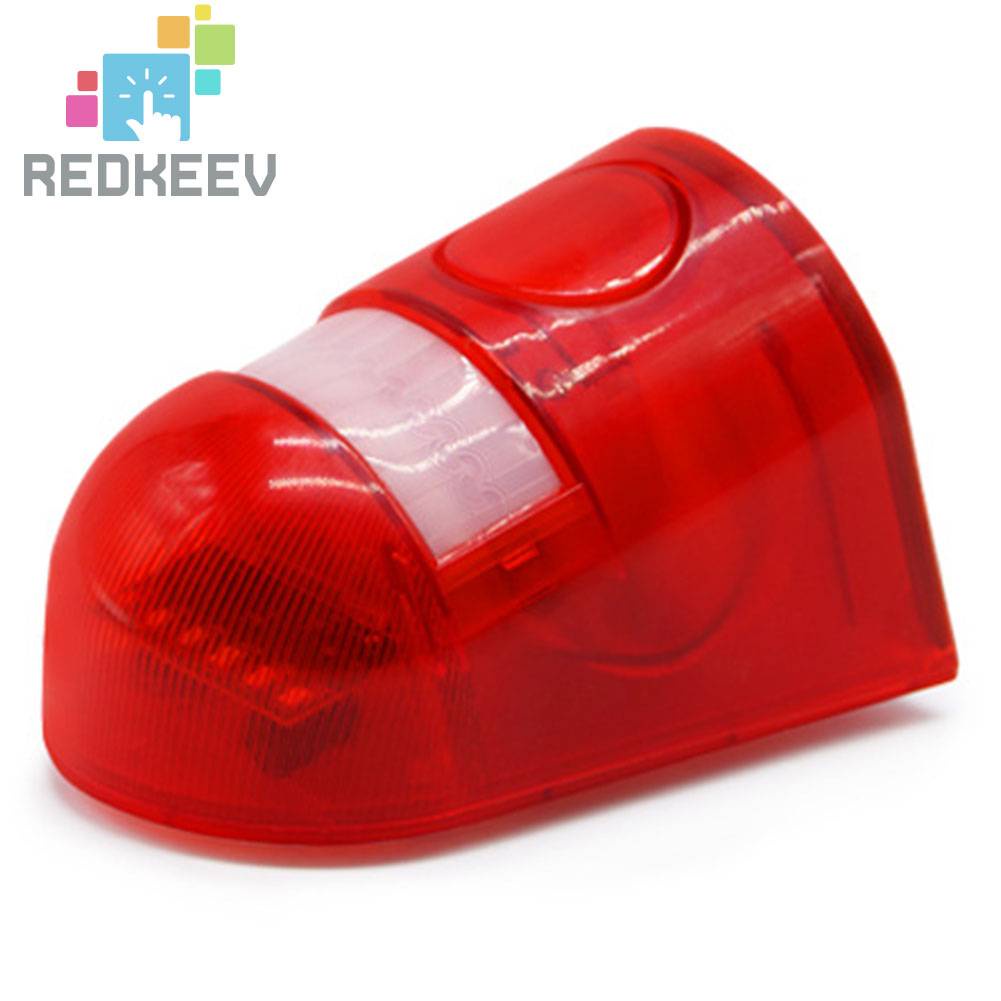 Đèn Báo Động Năng Lượng Mặt Trời Điều Khiển Cảm Biến Chuyển Động