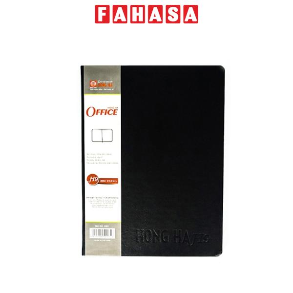 Sổ Hồng Hà Office 200 Trang H9 4581 - Màu Đen