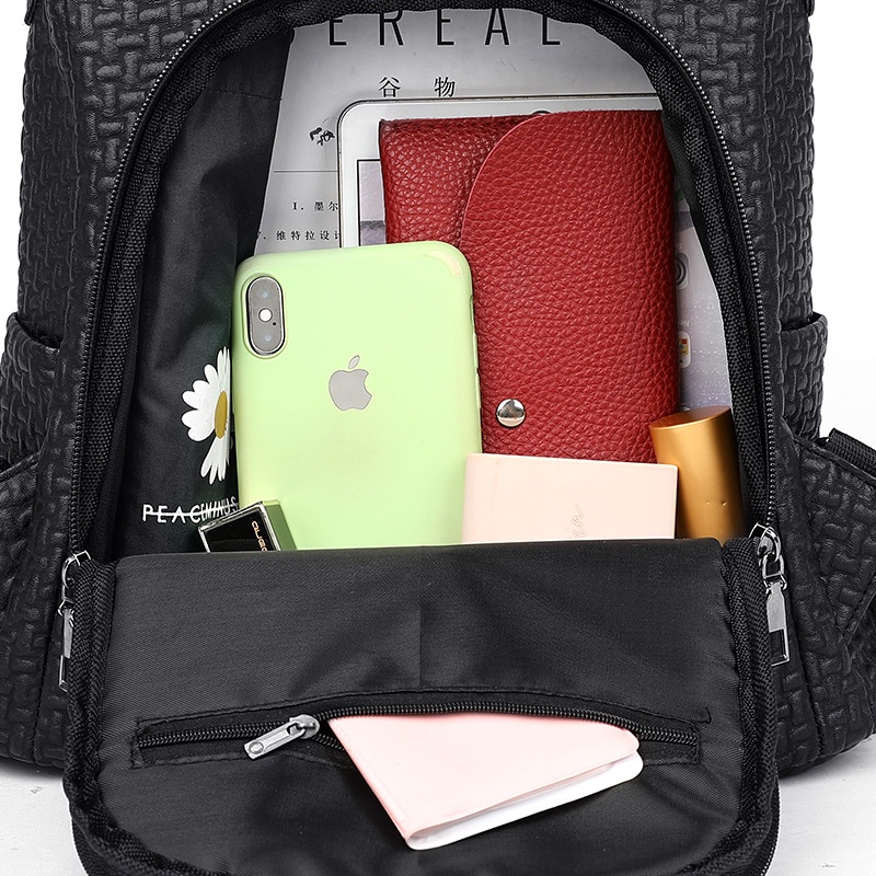 Solo Balo Nữ cặp đi học balo du lịch balo nữ da L91TGF5