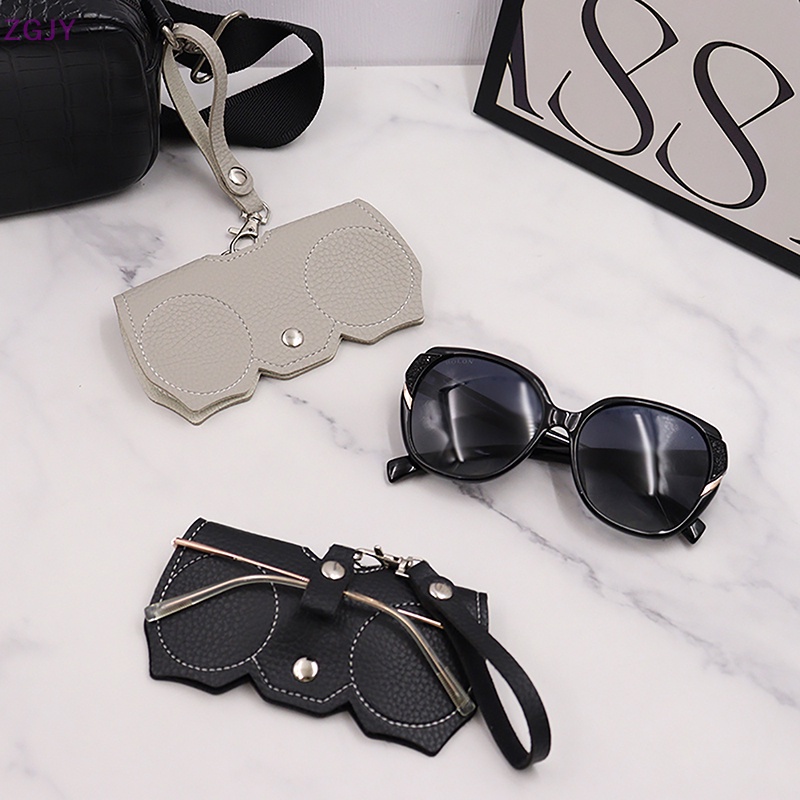 Túi Da PU Đựng Mắt Kính Chống Áp Lực Tiện Lợi ZGJY 2023 Mới