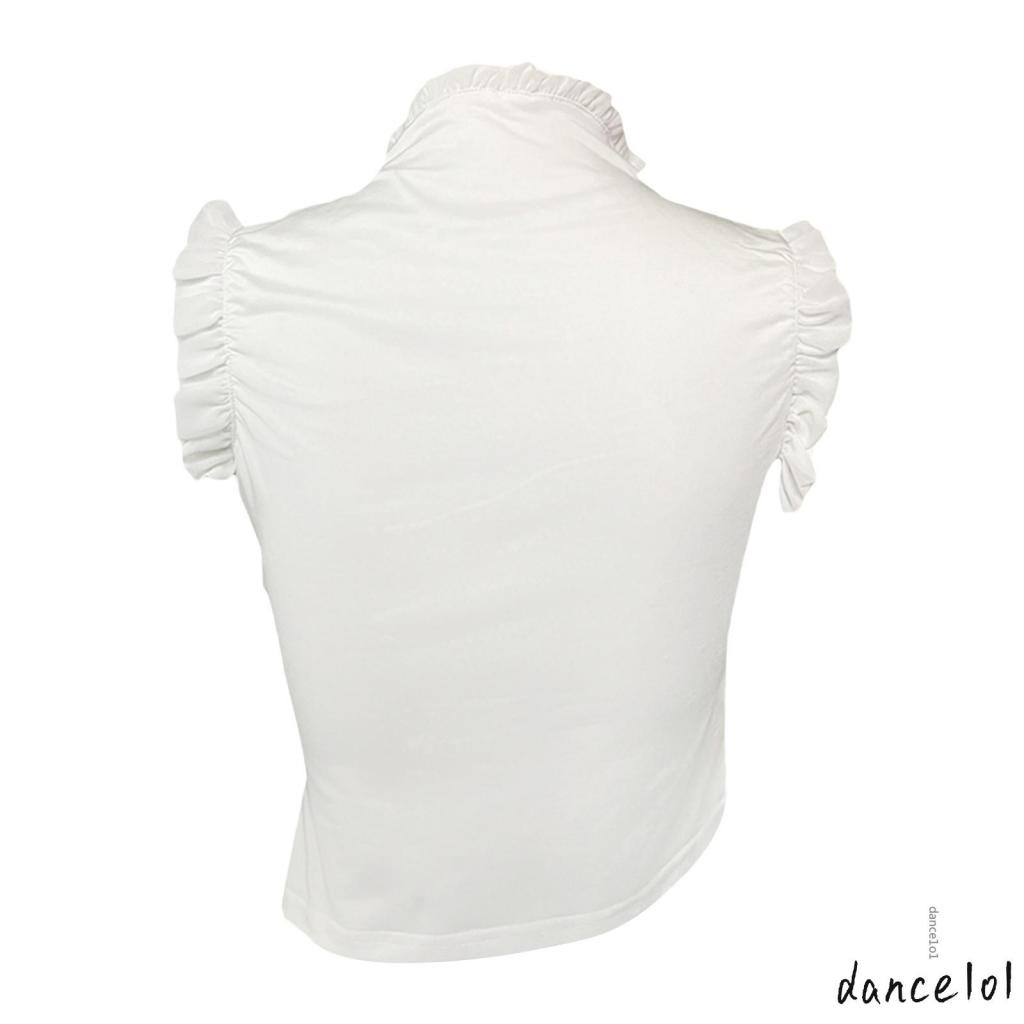 Áo Thun Ba Lỗ Cổ Lọ Dáng Ôm 1O1 Thời Trang Mùa Hè Cho Nữ