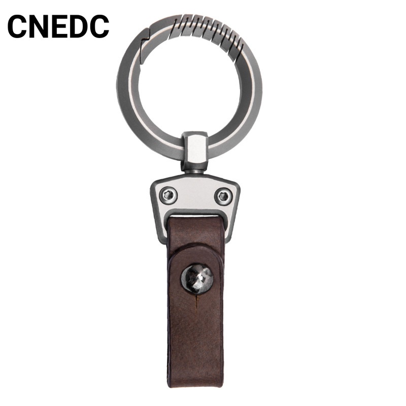 Móc Khóa Xe Hơi Bằng Hợp Kim Titan Thiết Kế Đơn Giản