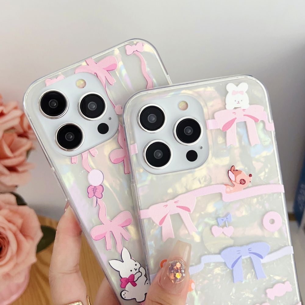 Ốp Điện Thoại TPU Mềm Chống Sốc Màu Laser Thời Trang Cho IPhone 14 13 12 11 Pro Max X XR 8 7 Plus SE