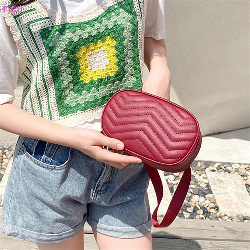 Túi Đeo Chéo Da PU Màu Trơn Thêu Họa Tiết Thời Trang Cho Nữ