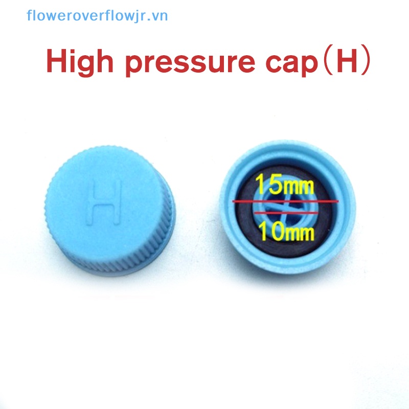 Bộ 4 Nắp Van Chống Bụi Cho Máy Điều Hòa Xe Hơi R134a A / C