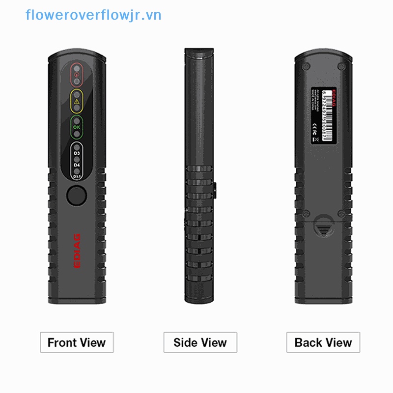 Dụng Cụ Kiểm Tra Dầu Phanh Xe Hơi Có Đèn LED Hiển Thị Chấm / DOT4 / DOT5.1