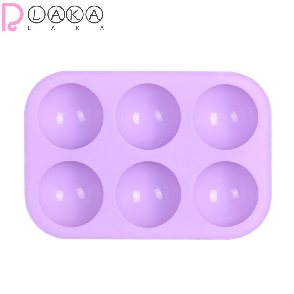 Khuôn Silicone Làm Bánh 6 Ngăn Hình Bán Nguyệt Đơn Giản